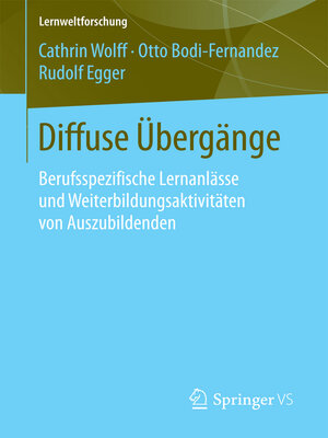 cover image of Diffuse Übergänge